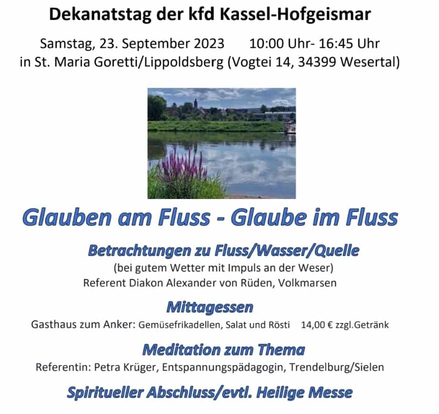 Dekanatstag der kfd Kassel-Hofgeismar