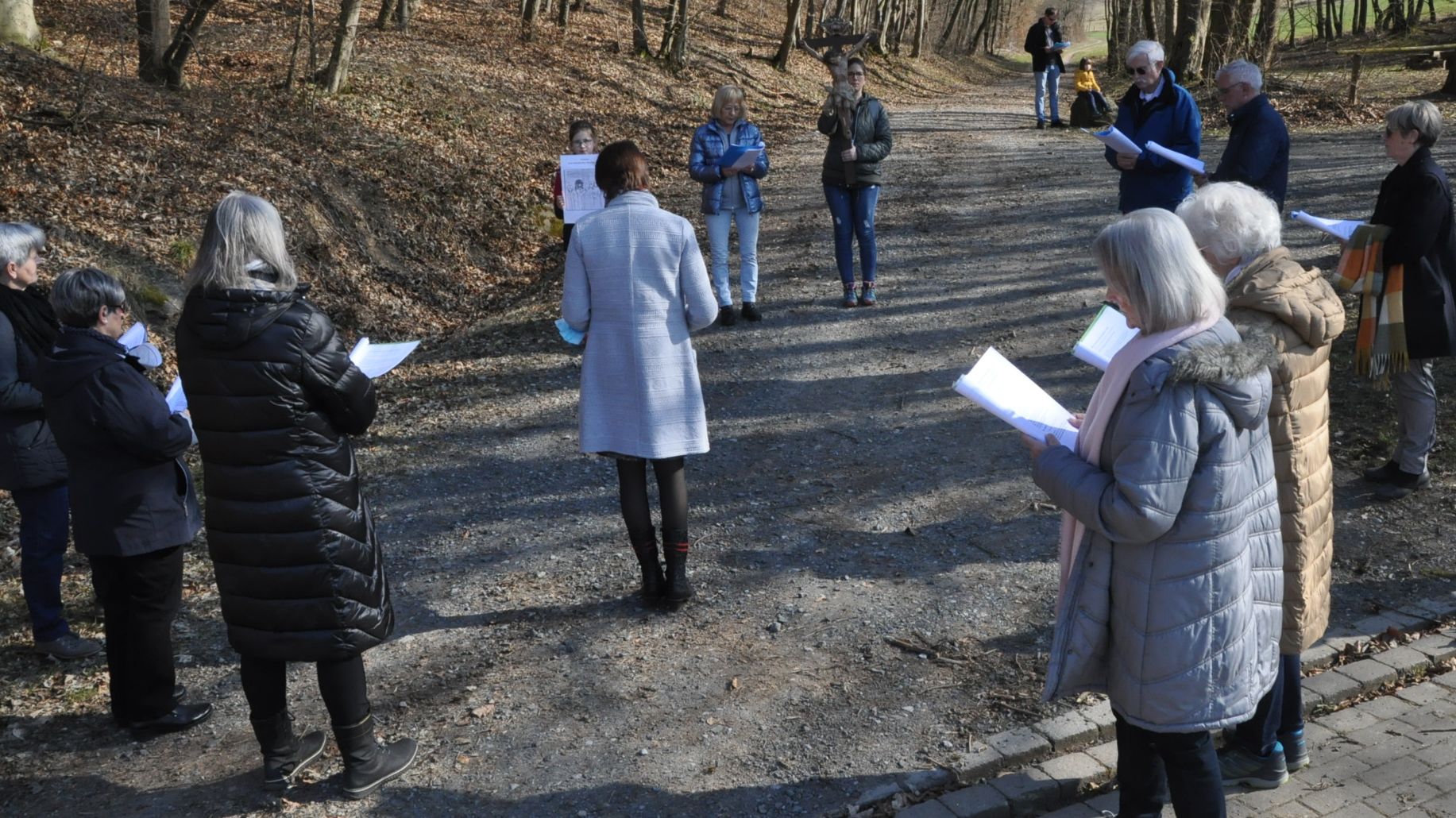 Kreuzweg in der Natur