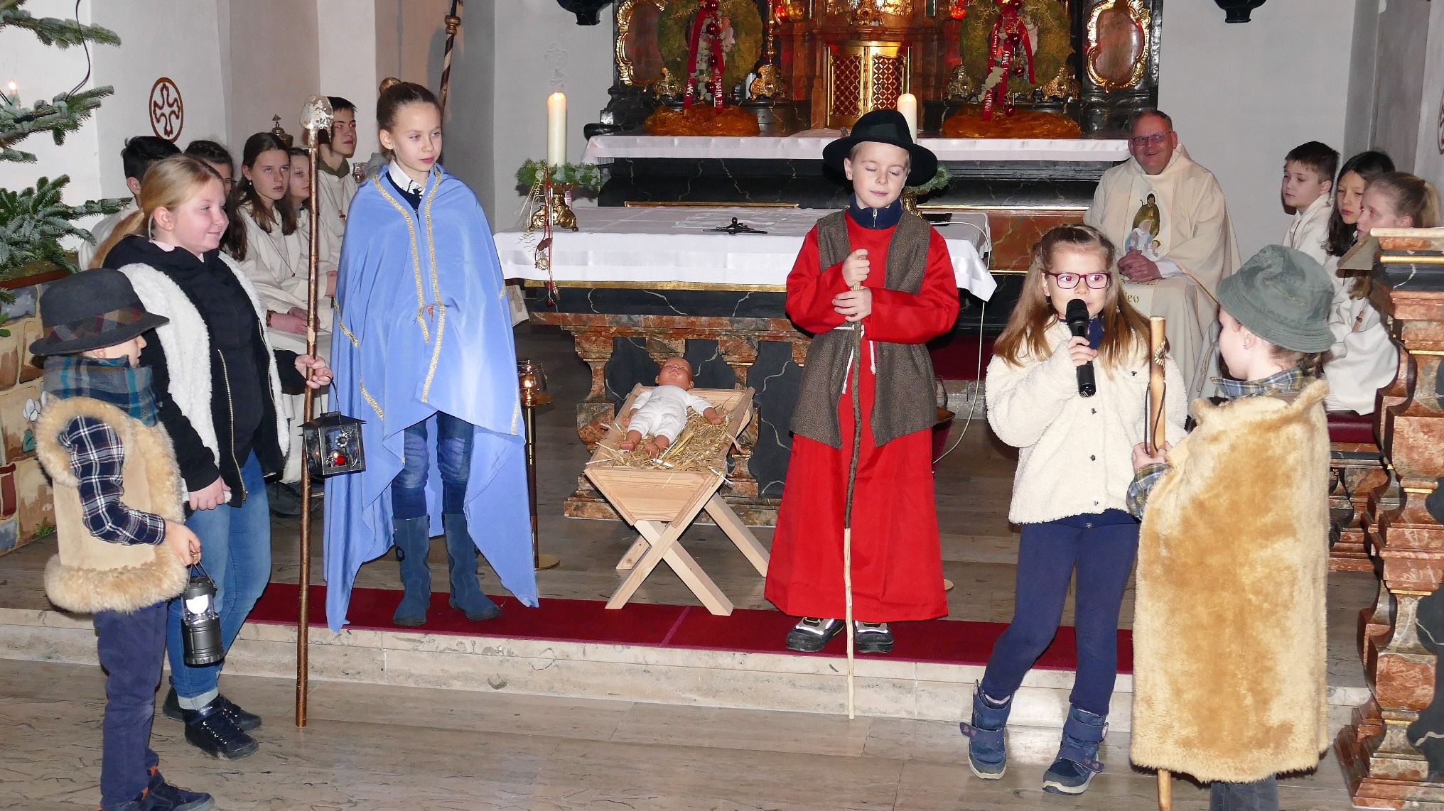 Krippenspiel Großentaft