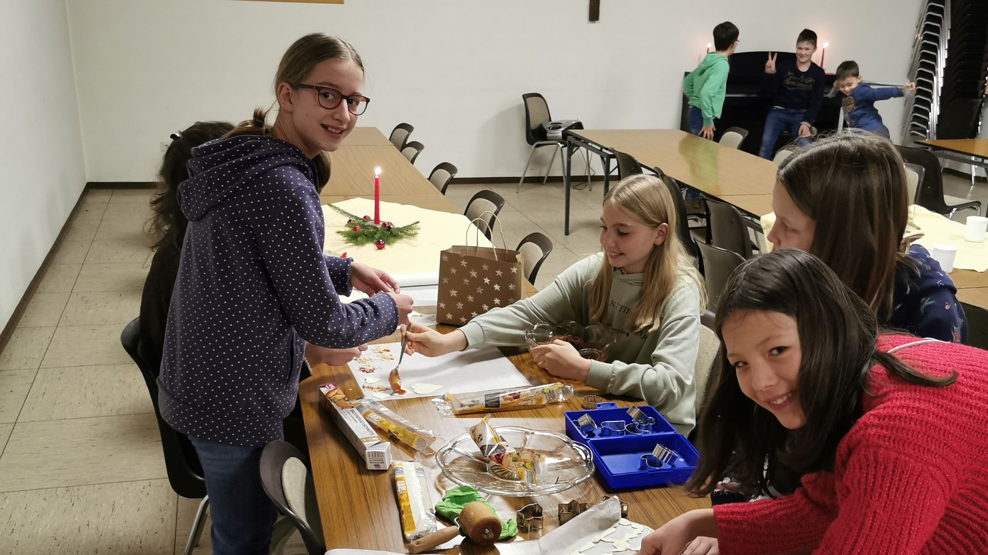 Adventsnachmittag der Messdiener/innen der Pfarrei Großentaft