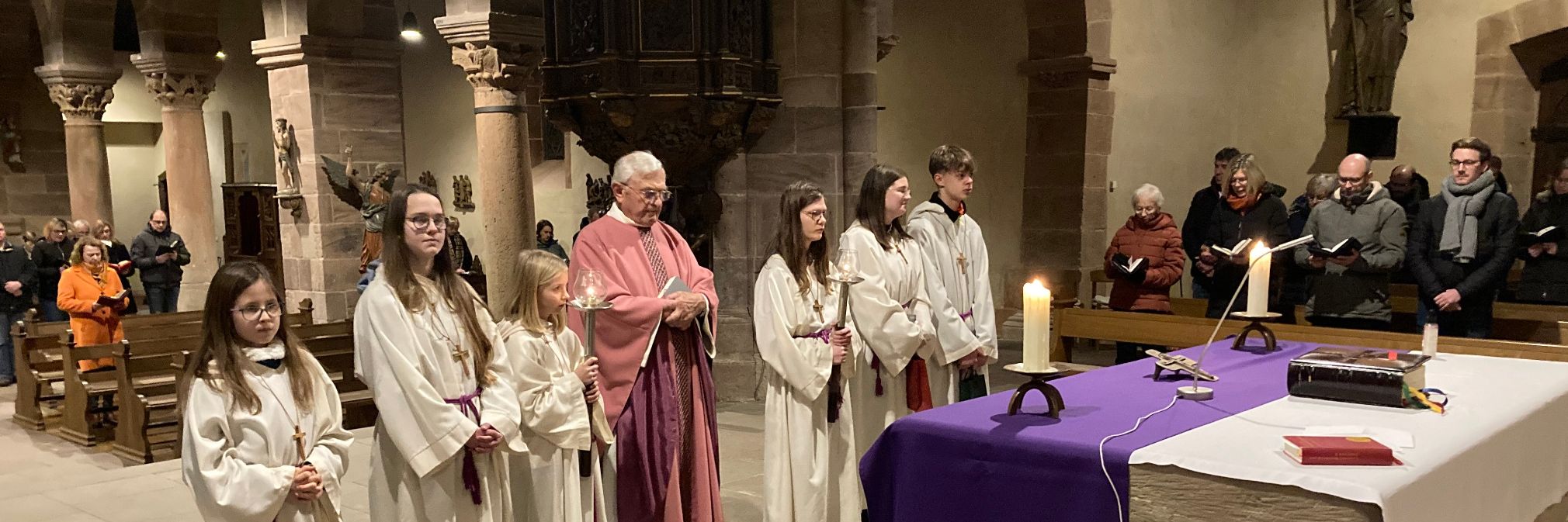 Verabschiedung Messdiener