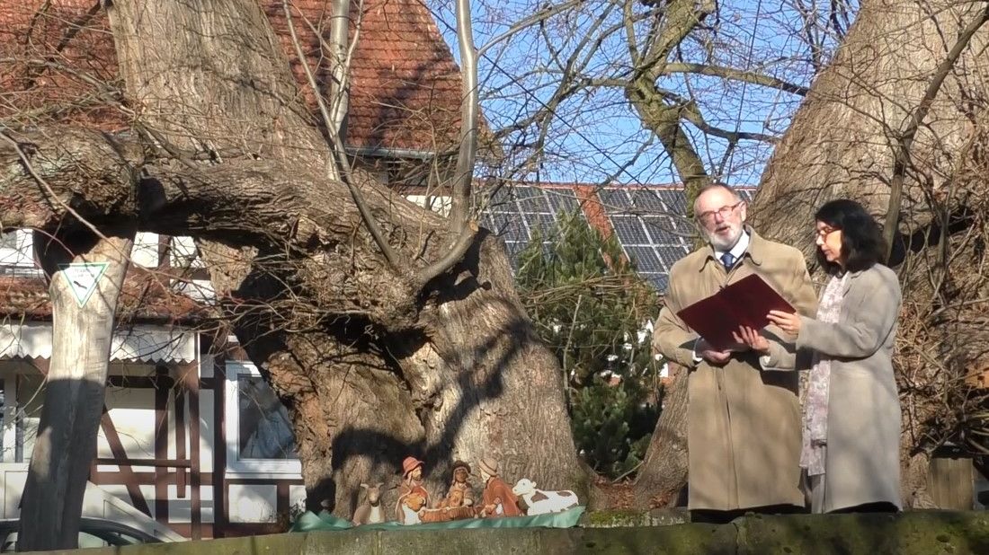 Weihnachtsvideo Pfarrer Gruber