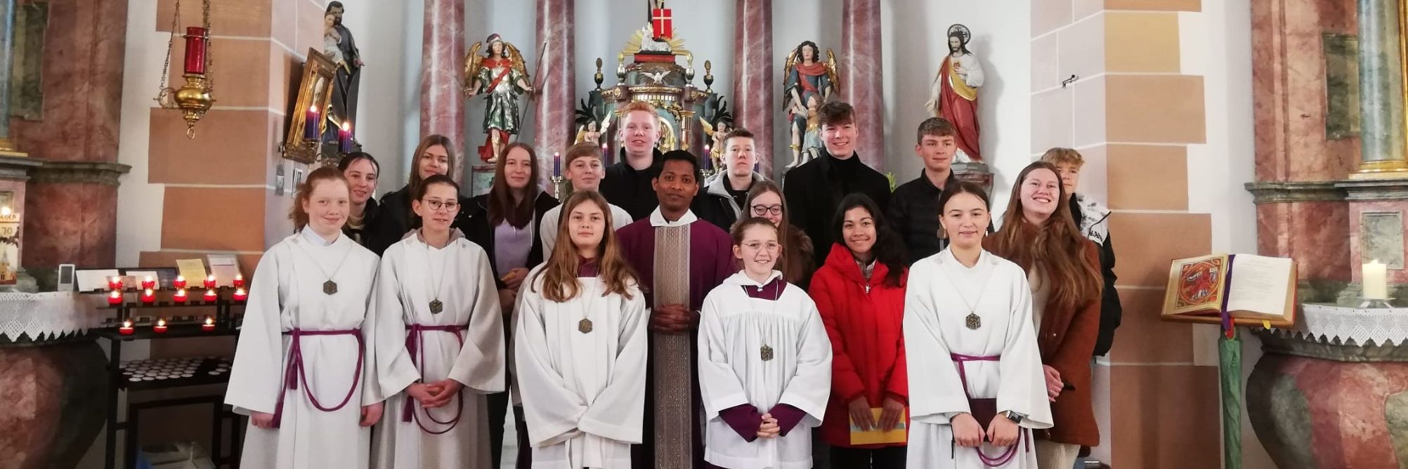 Verabschiedung Messdiener