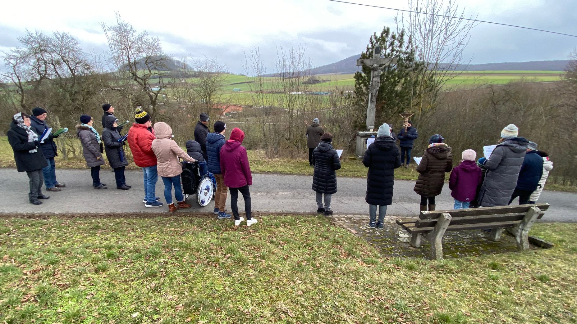 Kreuzweg in der Natur
