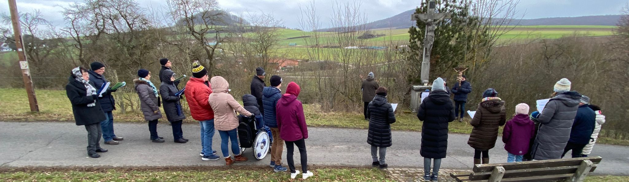 Kreuzweg in der Natur