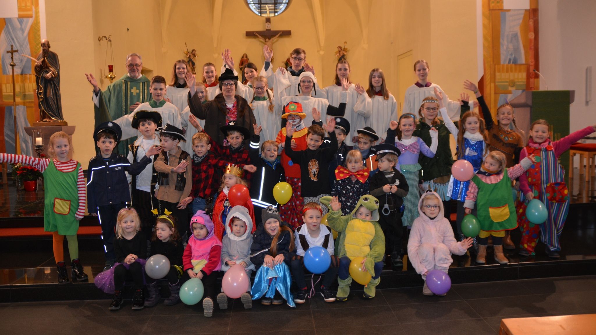 © V. Weber, Faschingsgottesdienst