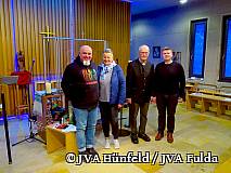 v.l.n.r. Erik Trausch, Silvia Lang, Helmut Rensch, Andreas Berg