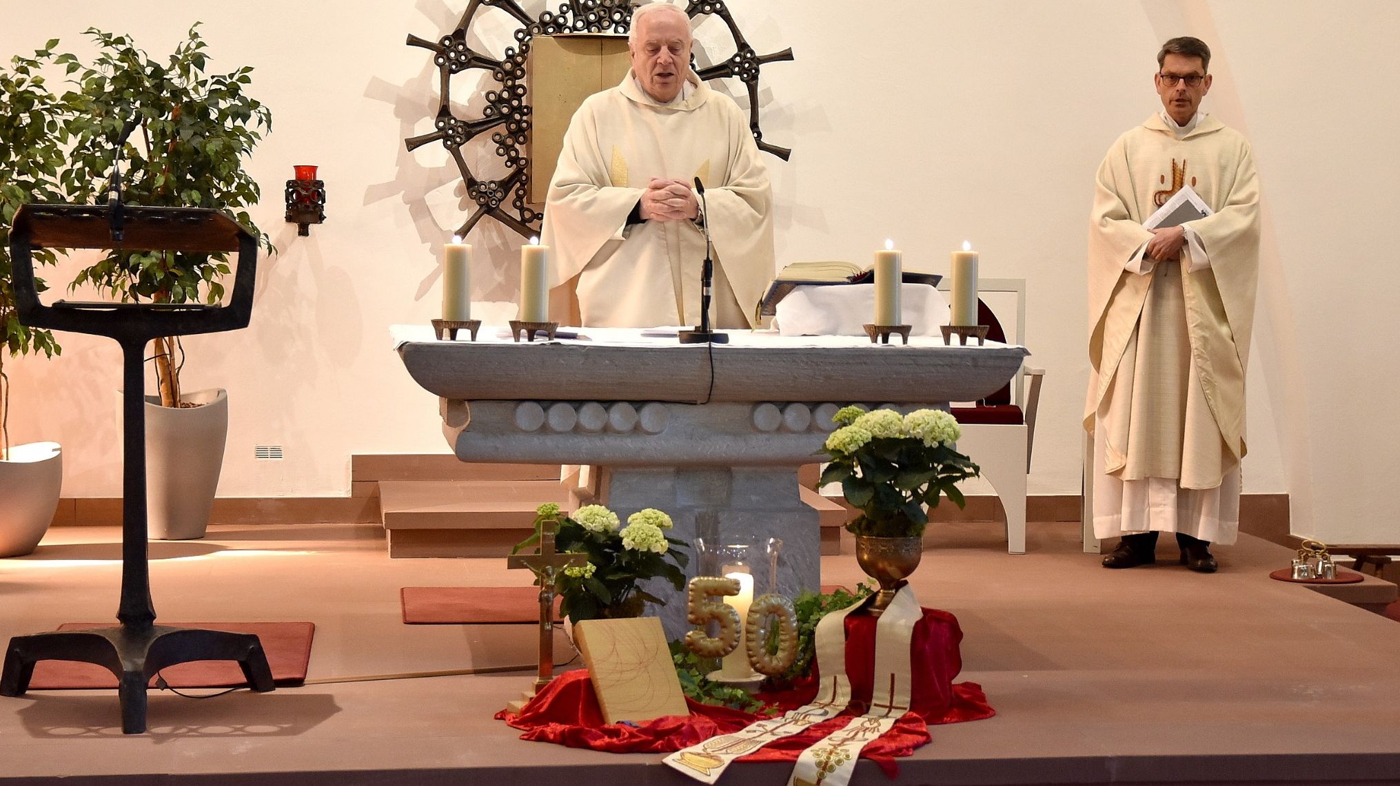 Fünfzig Jahre Dienst für Gott und die Menschen