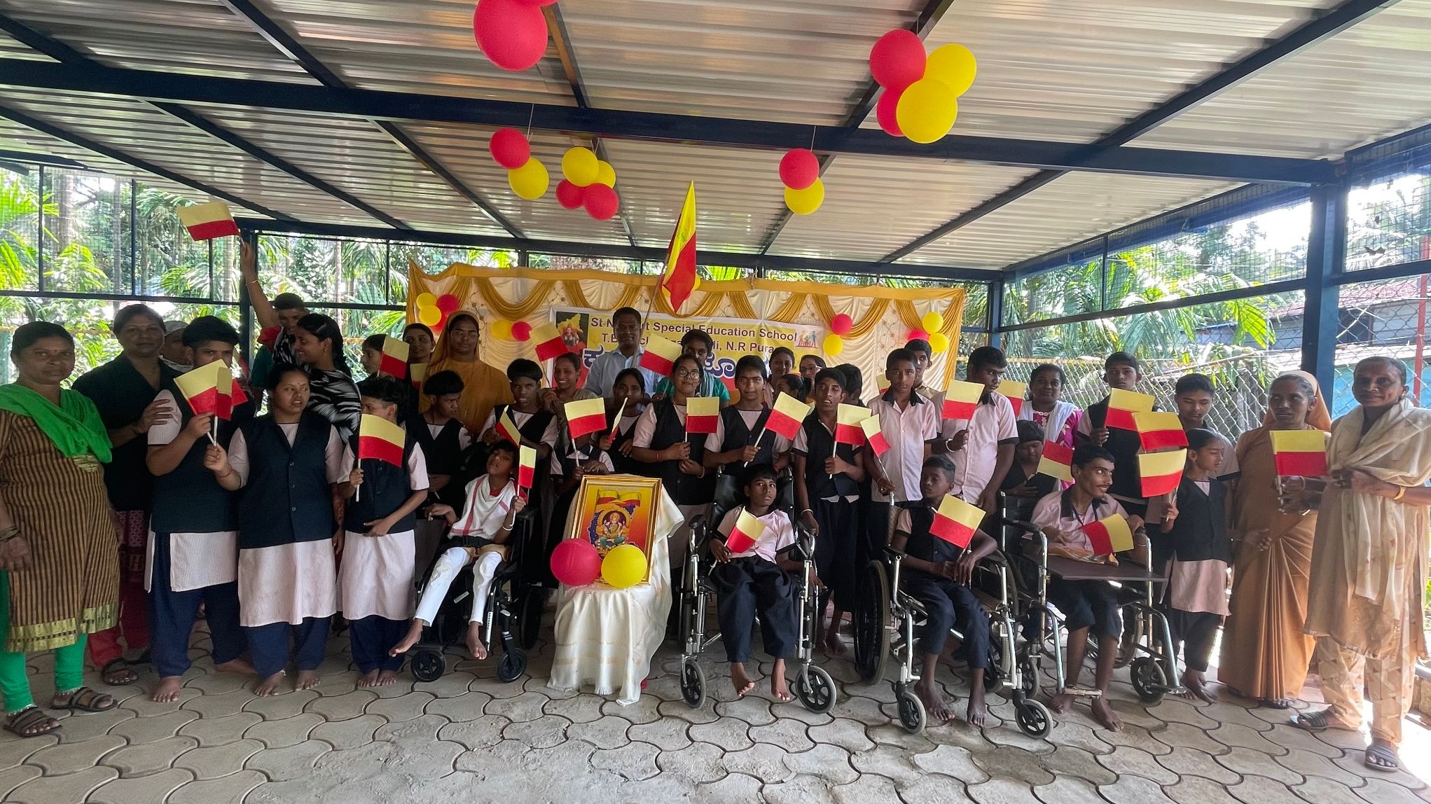 Bericht und Dankschreiben von P. Jovial