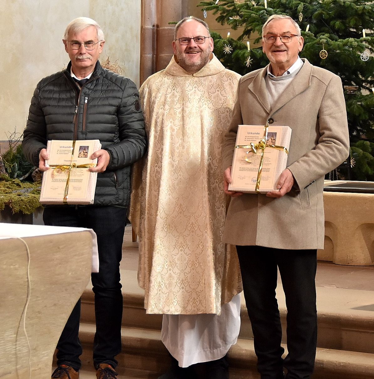 Verabschiedung von Theo und Winfried