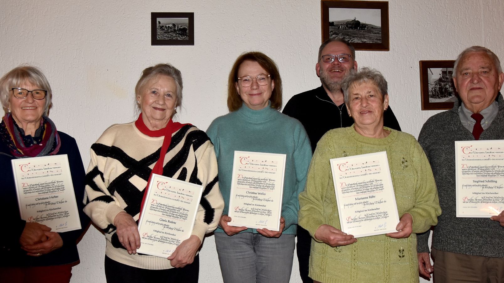 Kirchenchor hält Jahresrückblick
