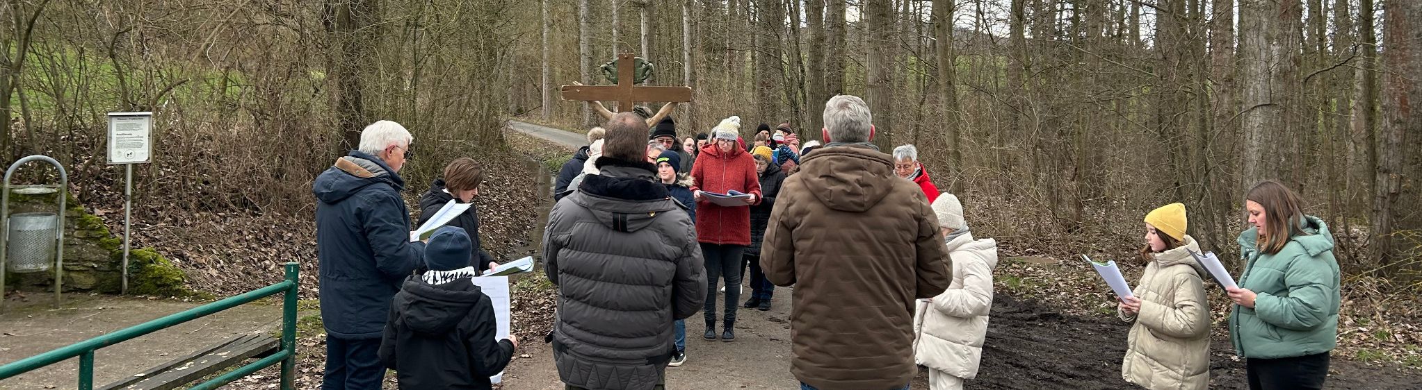 Kreuzweg in der Natur