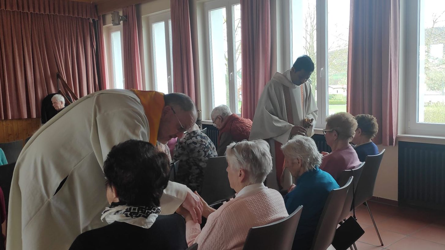 Krankensalbungsgottesdienst der Pfarrgemeinde Großentaft in Soisdorf 