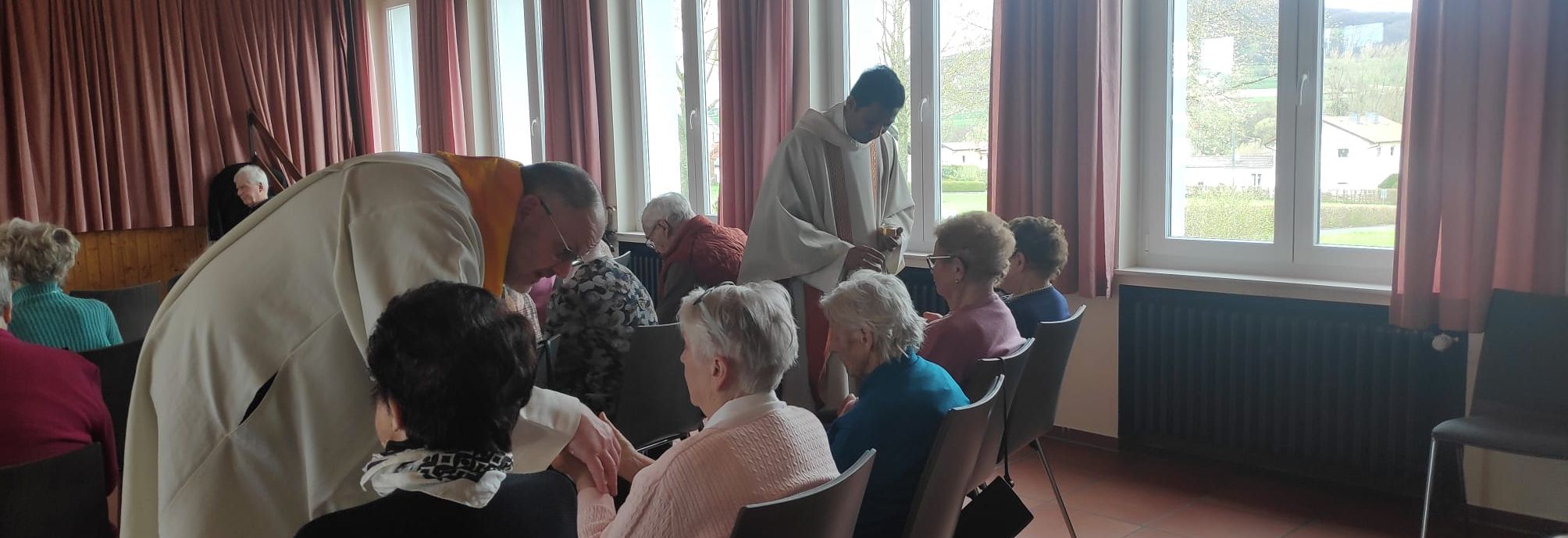 Krankensalbungsgottesdienst der Pfarrgemeinde Großentaft in Soisdorf