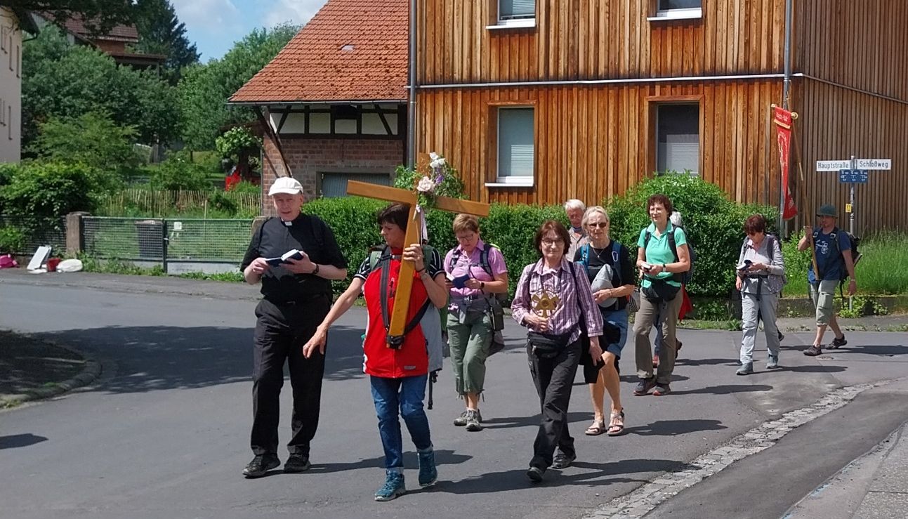 Wallfahrtsgruppe aus Baunatal