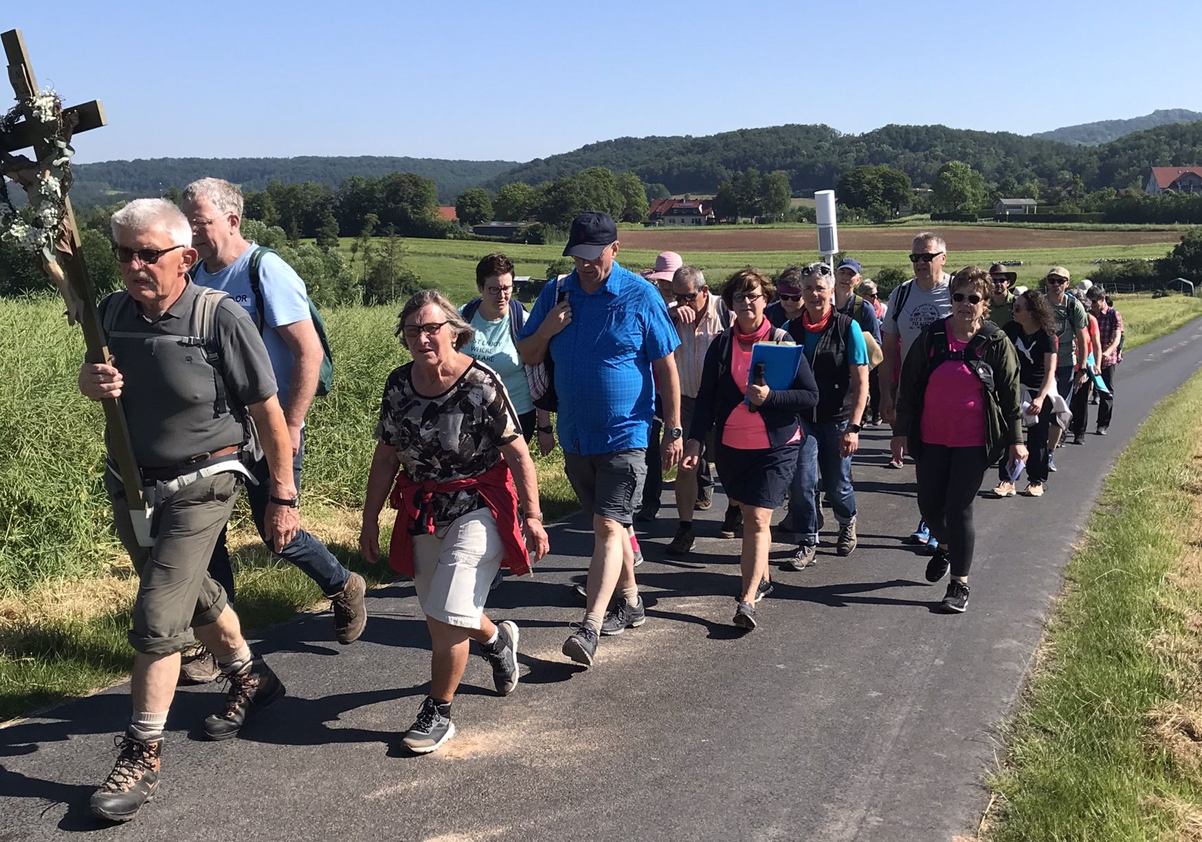 Maiandacht - Mariengrotte Hünhan - Pater Binesh