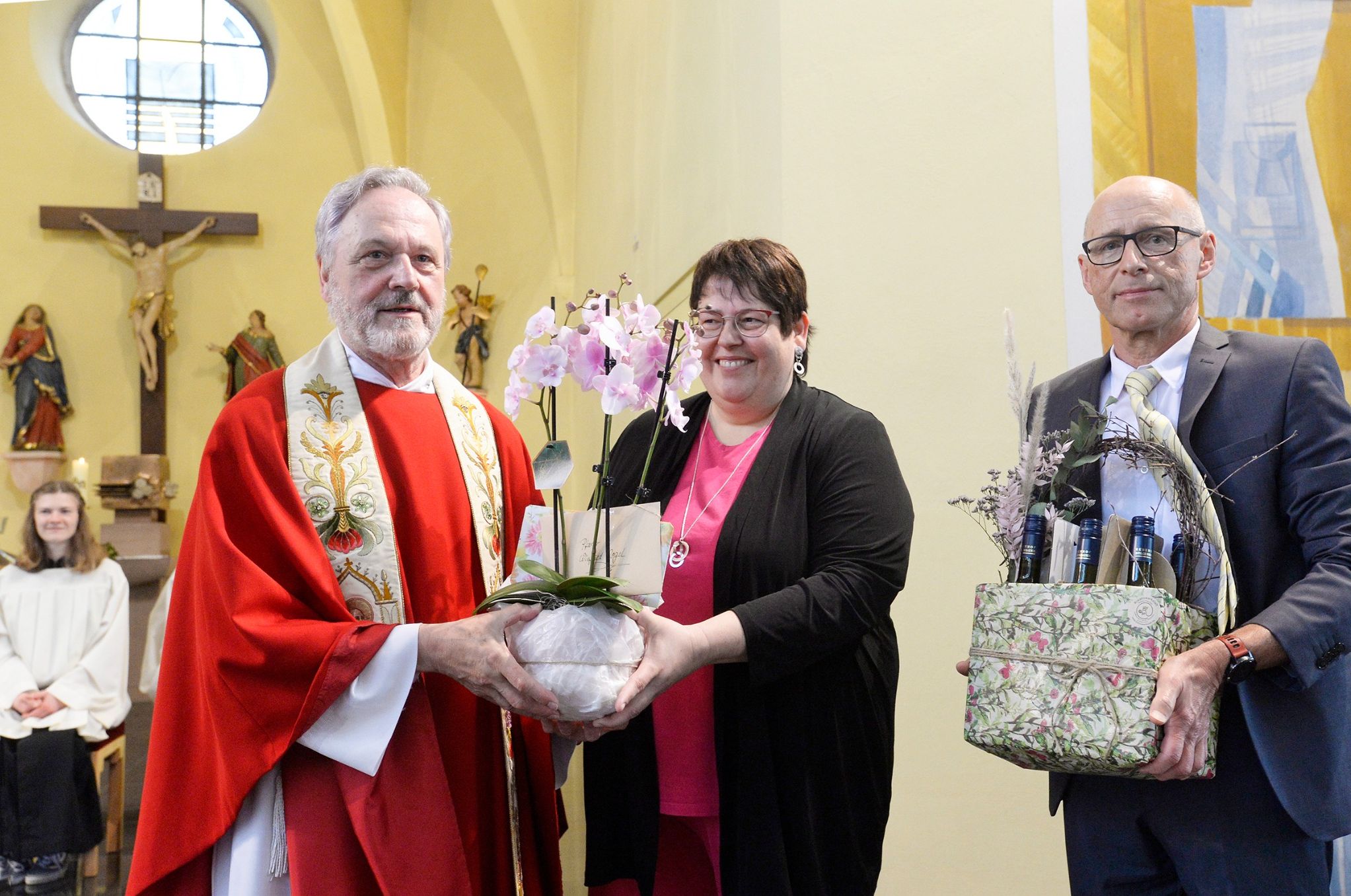 70. Geburtstag Pfarrer Winfried Vogel - Foto: Karl-Heinz Burkhardt