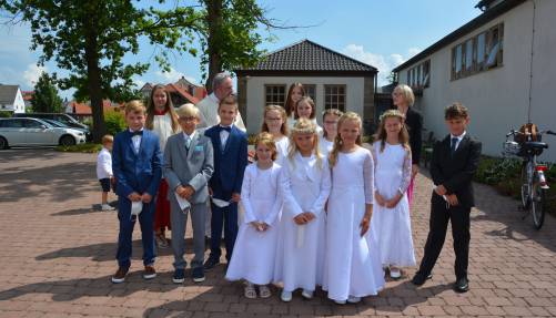 Erstkommunionkinder Steinbach