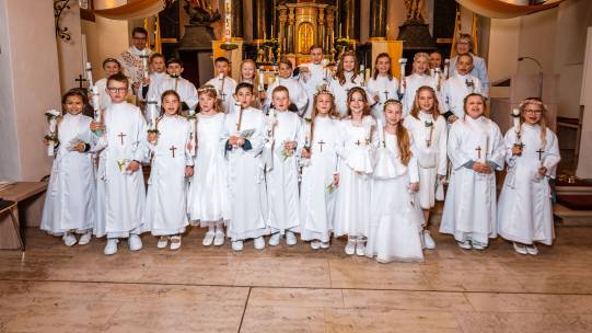 Erstkommunionkinder Eiterfeld
