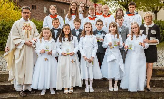 Erstkommunionkinder Rasdorf