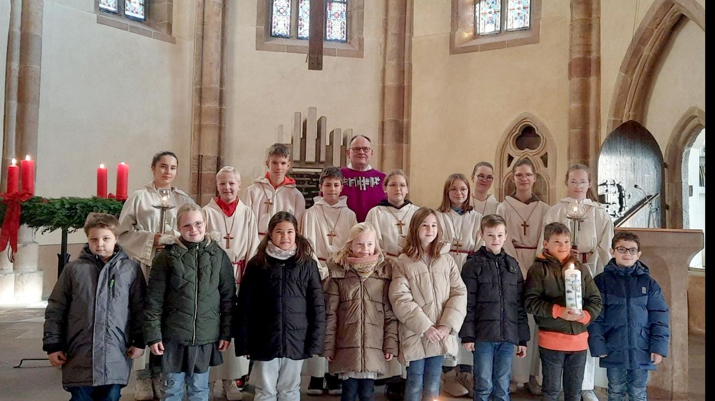 Vorstellung der Kommunionkinder