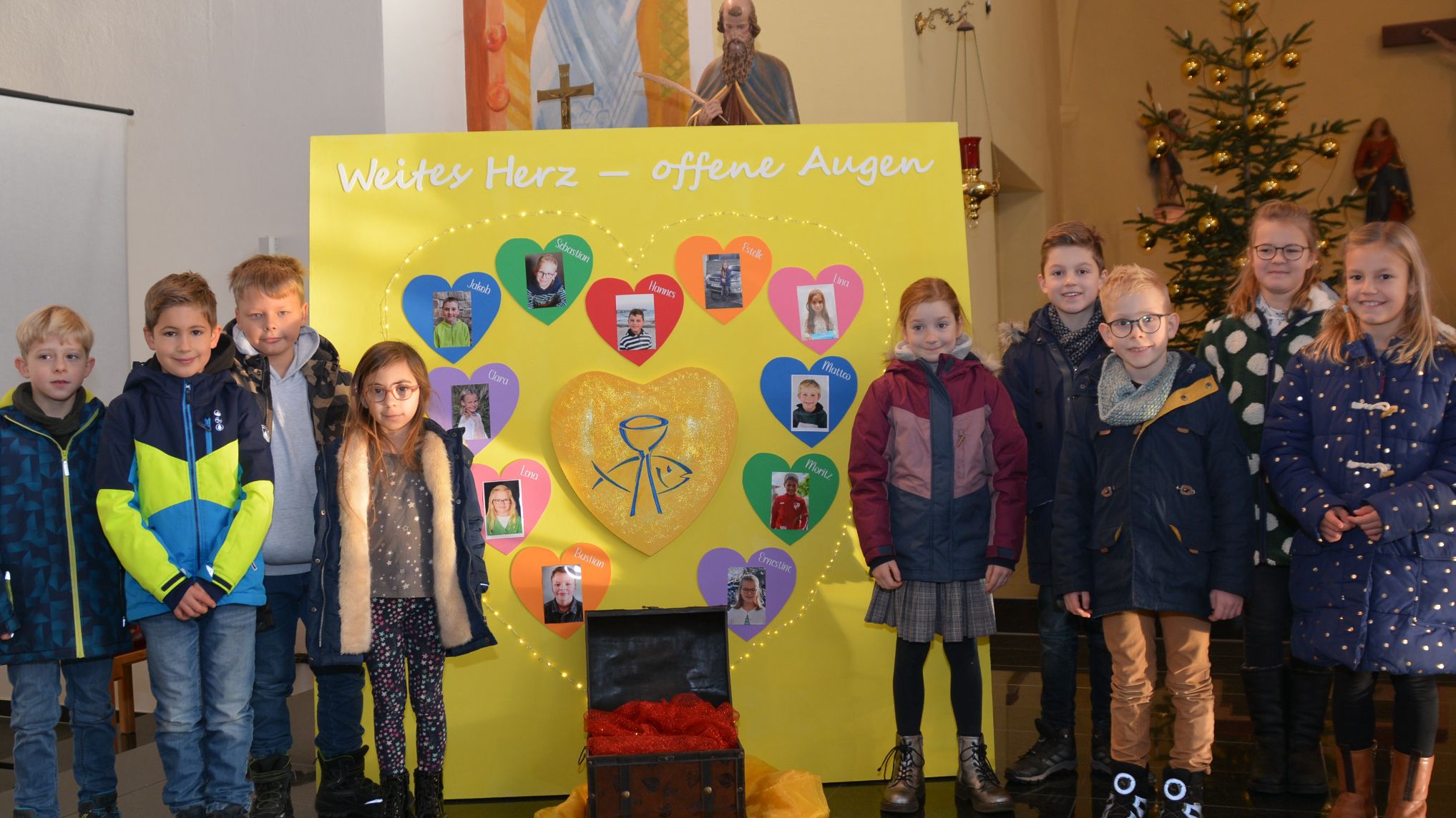 Vorstellung Kommunionkinder Steinbach