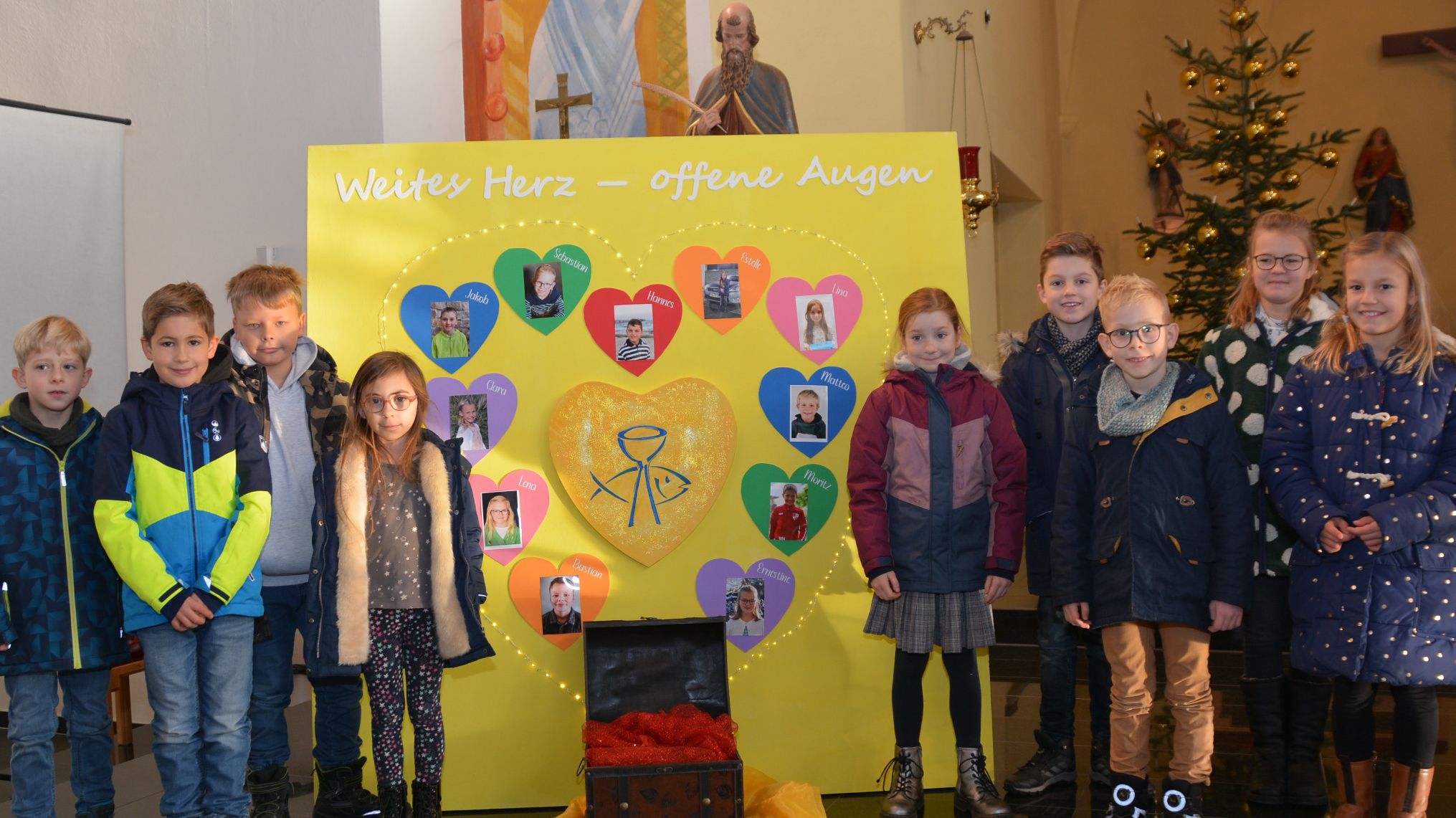 Vorstellung Kommunionkinder Steinbach