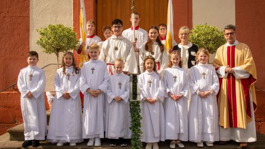 Erstkommunionkinder Ufhausen 