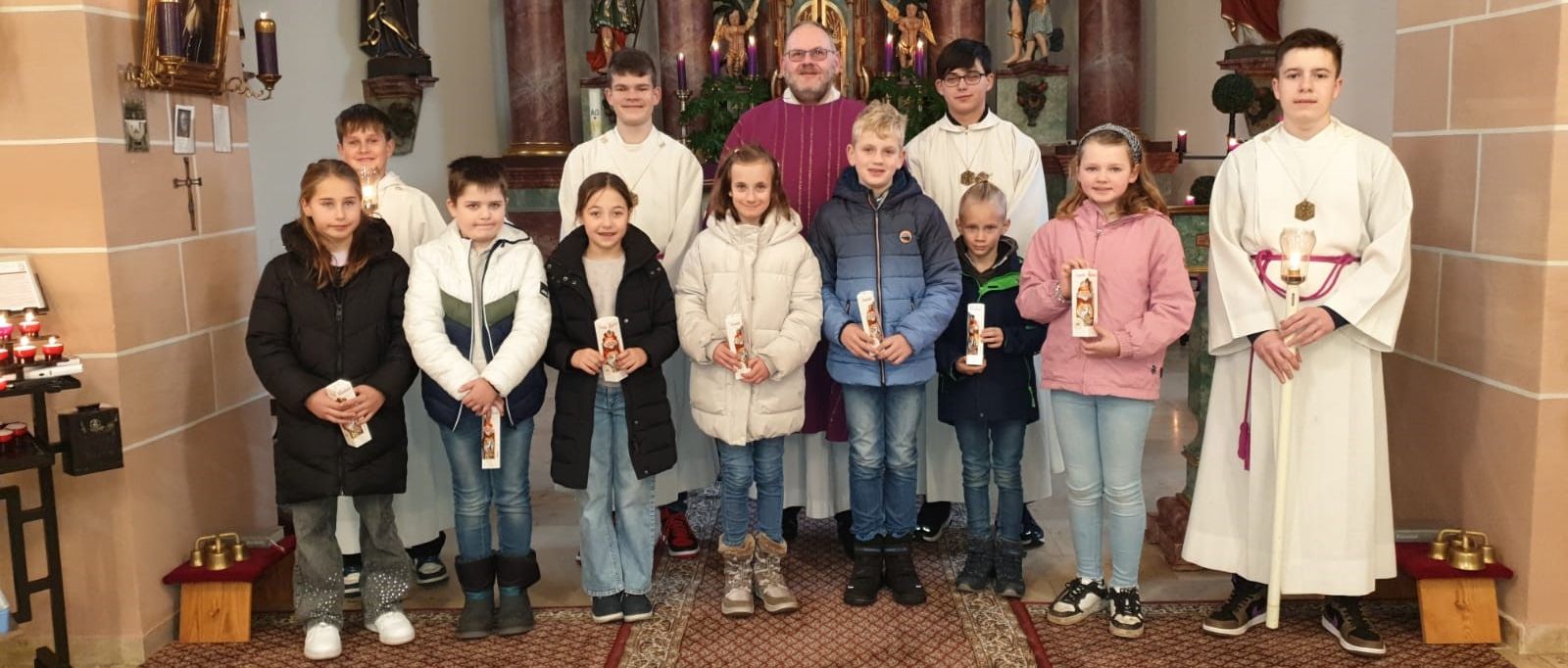 Vorstellung der Kommunionkinder Ufhausen