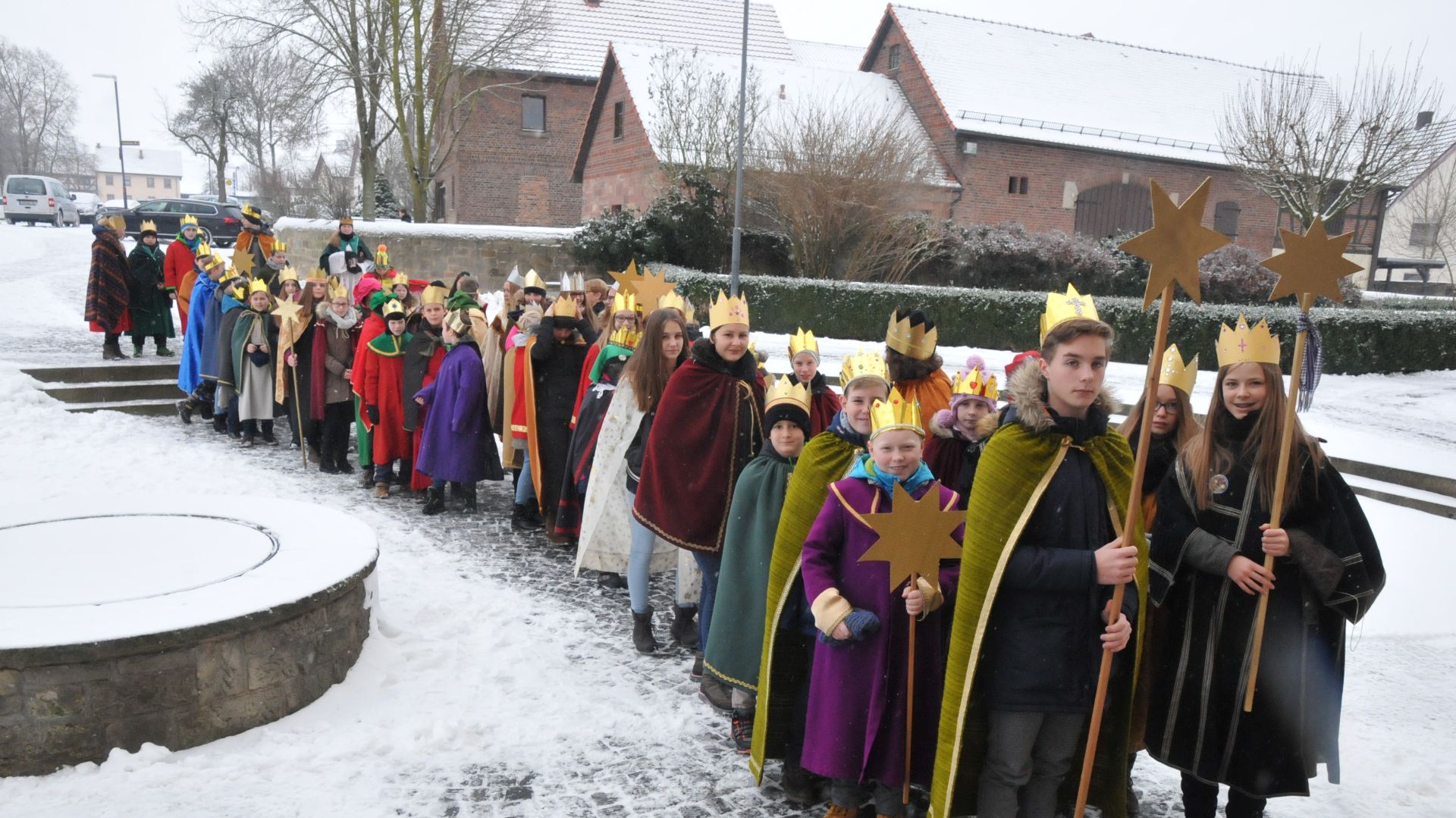 Aussendung der Sternsinger