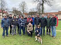 Abbauteam - auf dem Bild fehlt Rudi Lenz