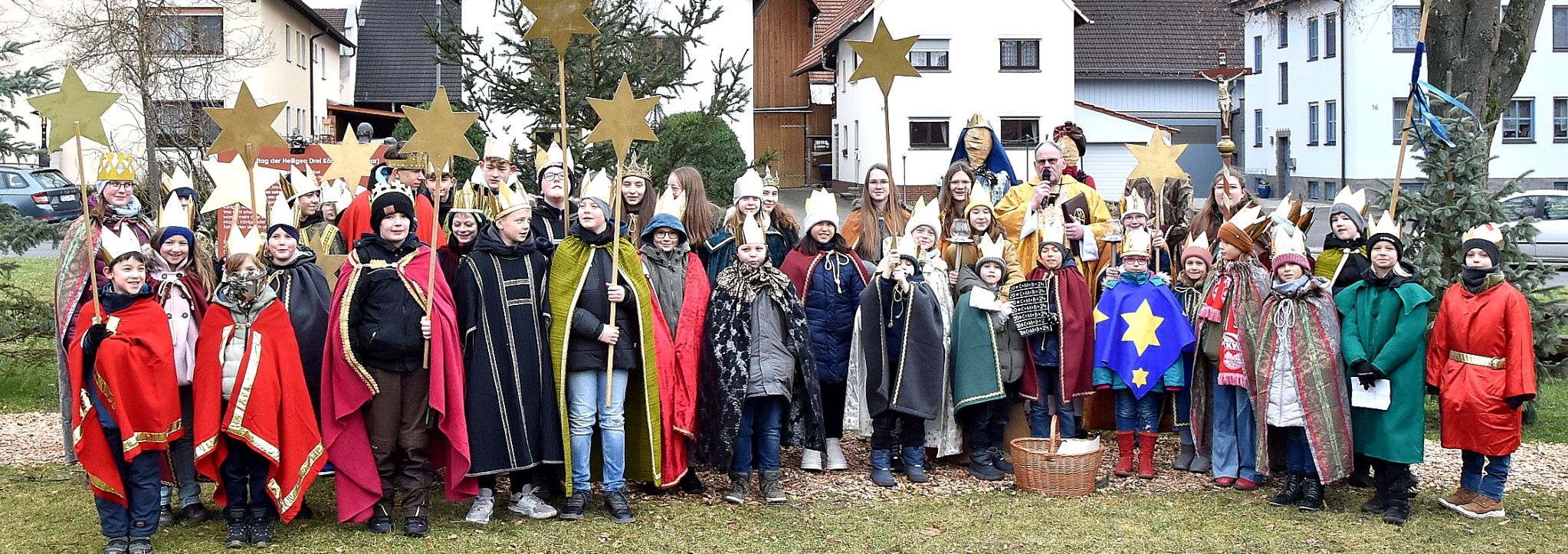 Aussendung der Sternsinger