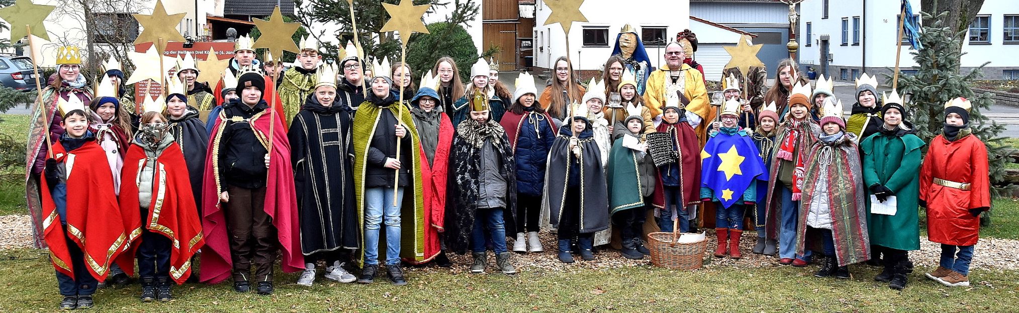 Aussendung der Sternsinger
