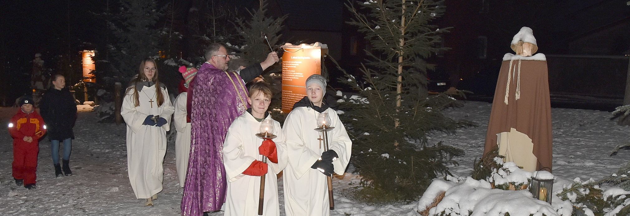 Eröffnung Rasdorfer Adventsweg