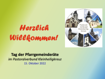 15.10.2022 Tag der Pfarrgemeinderäte
