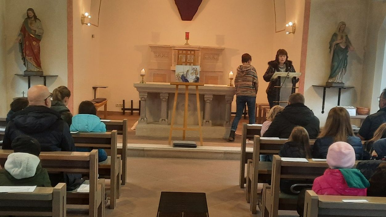 Kinderkreuzweg in Marbach