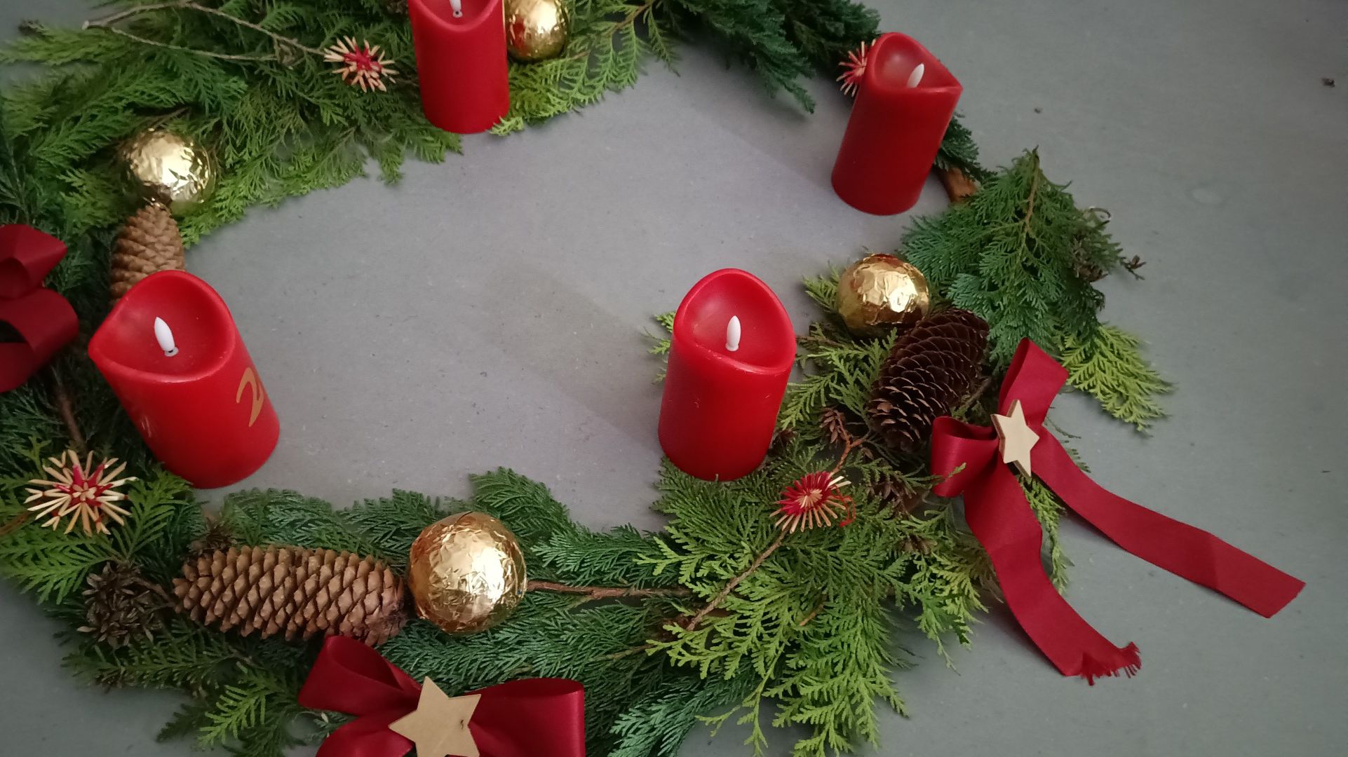 Adventskranzanschauung