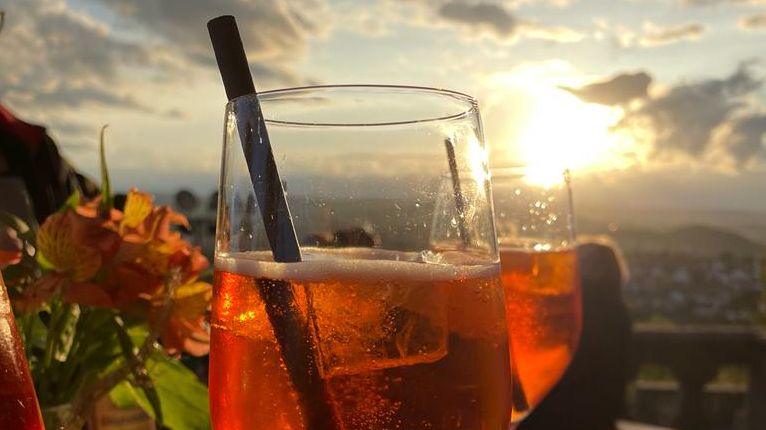 Sonnenuntergang-Afterworkaufnahme von Marco