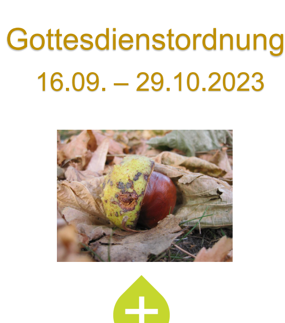 Gottesdienstordnung